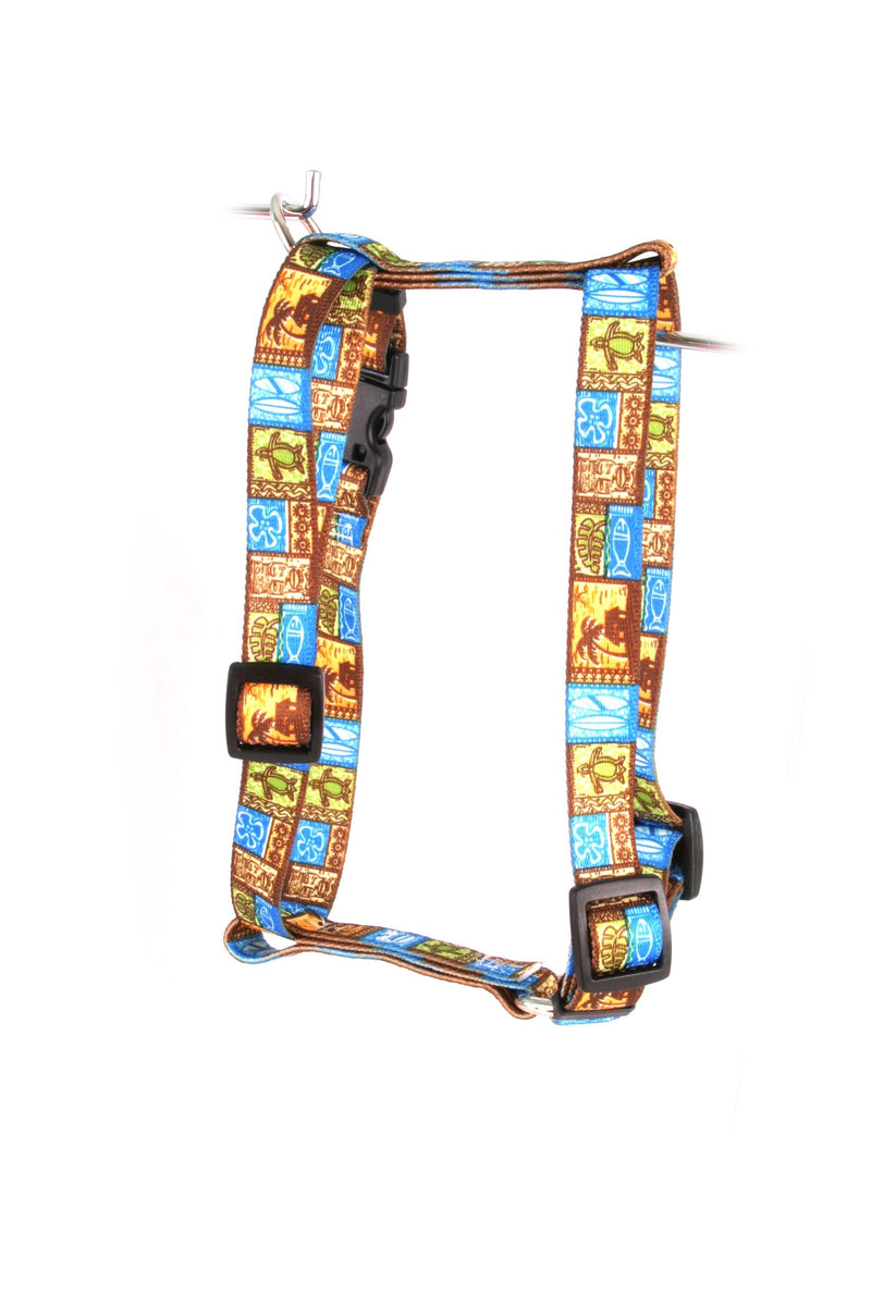 Yellow Dog Design Standard Step-In Harness, Tiki, Extra Small 4.5" - 9" Extra Small 4.5" - 9" - PawsPlanet Australia