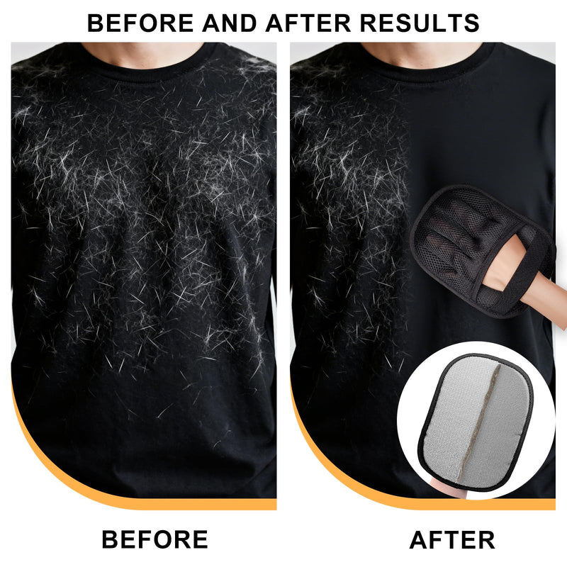 Pet fur Remover for Furniture - Five Finger electrostatic pet hair remover glove Tool for Clothing, Couch, Carpet, Car Seat - PawsPlanet Australia