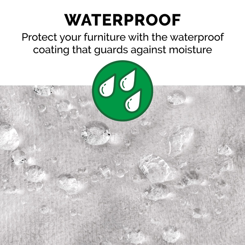 Furhaven Waterproof Throw Blanket for Dogs & Indoor Cats, Washable - Shaggy Plush Calming Long Faux Fur & Velvet Dog Blanket - Mist Gray, Extra Large/XL Plush Modern Home Decor Extra Large - 60" x 50" (Long Faux Fur) Mist Gray - PawsPlanet Australia