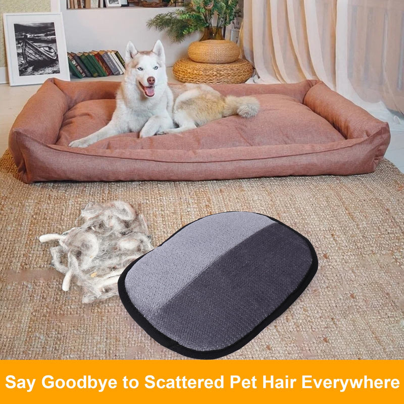 AIERSA Pet Hair Removal Tool, Static Removal Gloves for Pet Hair, Dog and Cat Hair Remover Set for Couch, Clothes, Car Detailing, Carpet, Bed, Bedding, Furniture - PawsPlanet Australia