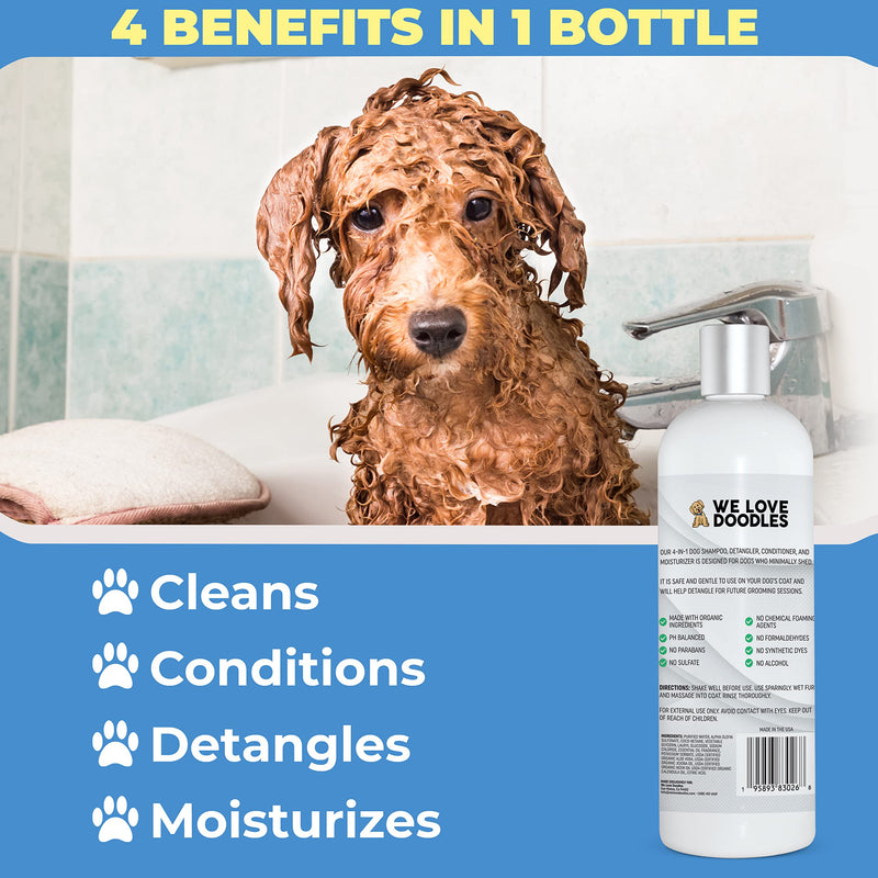 We Love Doodles Dog Shampoo & Dog Grooming Scissors Kit - Perfect for At-Home Dog Groomers - PawsPlanet Australia