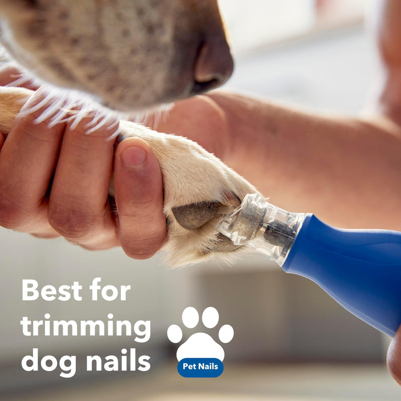 Dremel MAX Pet Nail Grooming Grinder, Diamond Coated Accessory for Faster and Comfortable Trimming, Compatible with Rotary Multi-Tools (416DM) - PawsPlanet Australia