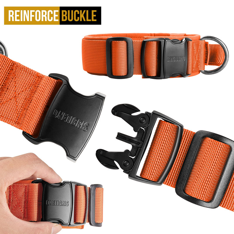 OneTigris Large Tactical Dog Harness Leash Collar Set - PawsPlanet Australia