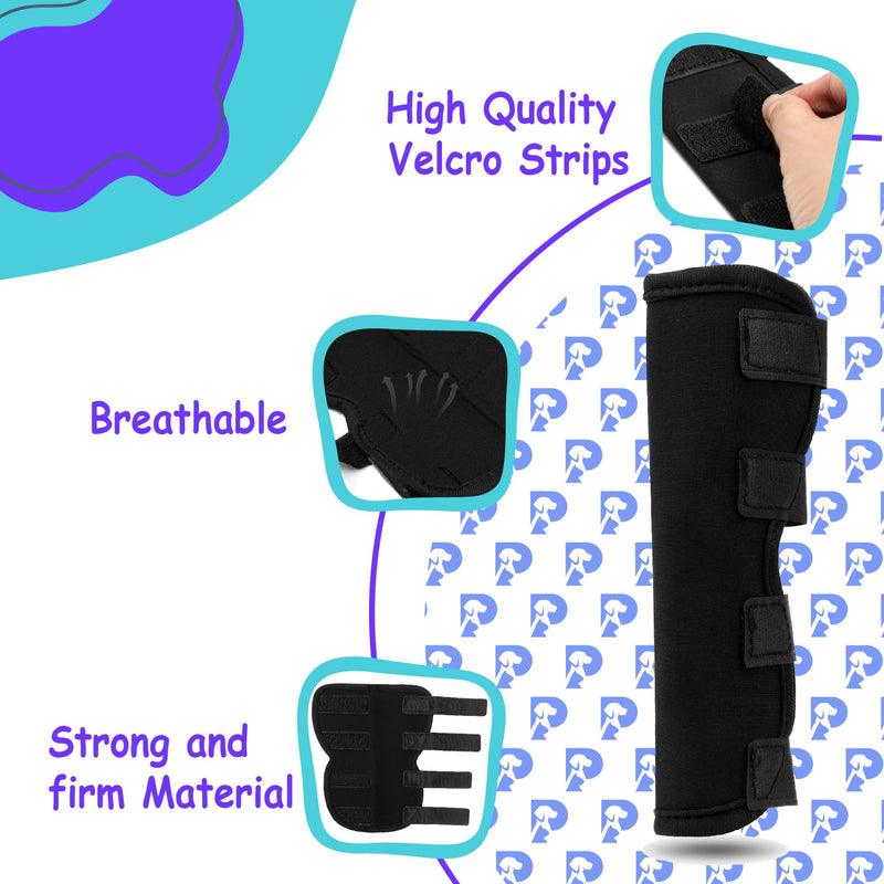 Dog Rear Leg Hock Brace - Canine Joint Support for Injury, Arthritis, ACL, Pain Relief. Compression Wrap Senior Dog Mobility Aid, Orthopedic Rehabilitation, Recovery Hock Brace(Large) Large - PawsPlanet Australia