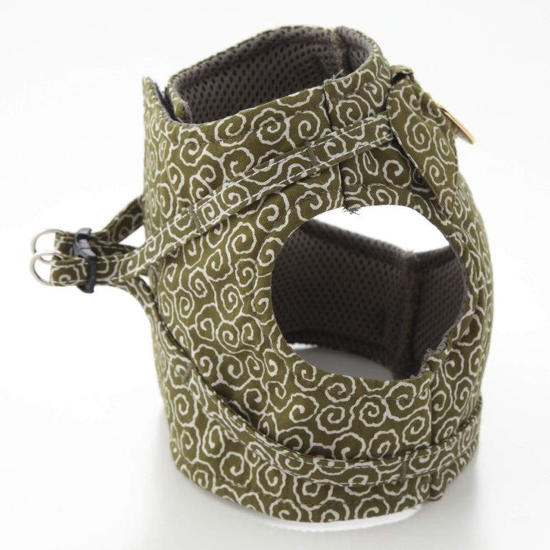 Ninja Cat (Green, Harness) Green Paisley - PawsPlanet Australia
