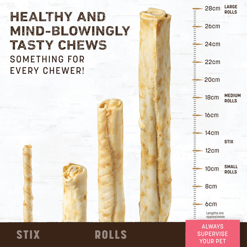 Earth Animal No Hide Rawhide Free Dog Chews Long Lasting Natural Salmon Flavoured Dog Treats for Small Dogs Easily Digestible Bones for Aggressive Chewers - Salmon, Small, 2 Pack (68g) - PawsPlanet Australia