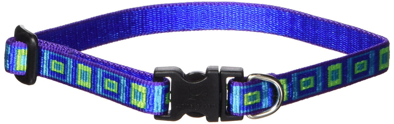 LupinePet Originals 1/2" Sea Glass 10-16" Adjustable Collar for Small Dogs 1/2"W; 10-16" Neck - PawsPlanet Australia