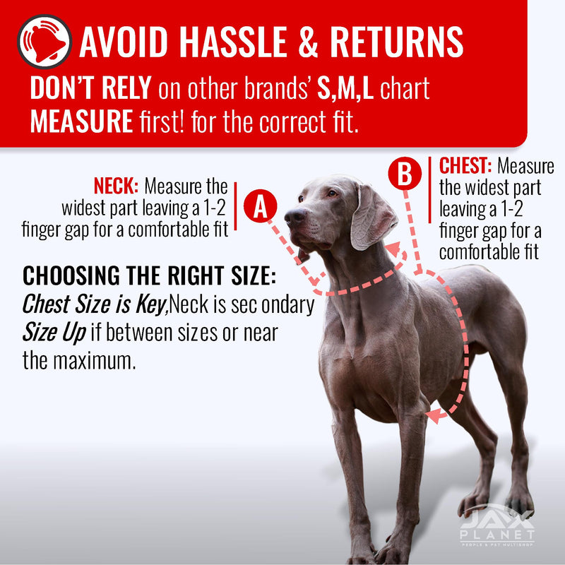 No-Pull Dog Harness with Handle - Escape Proof, Anti-Pulling, Grip Control, Multi-Angle Reflective for Safe Walks & Training, Easy On & Off, Metal Buckle–Pet Harness, Medium/Large Dogs- H4- Orange L:Neck19.7"~27.6",Chest24.8"-33.5" - PawsPlanet Australia