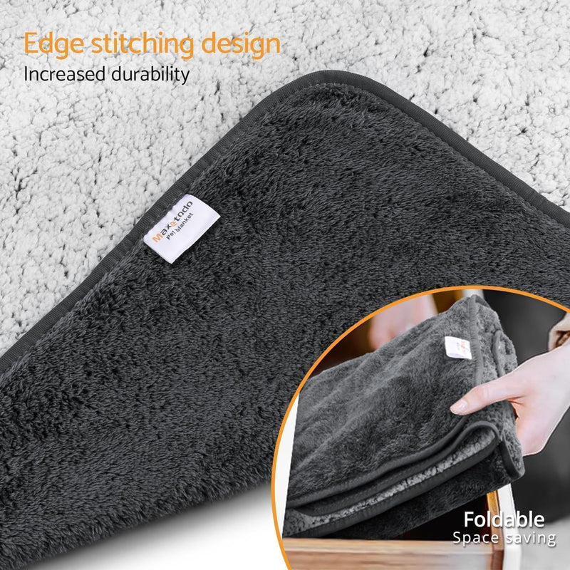 Waterproof Pet Blanket 28x40 inch Pee Proof Dog Blanket for Sofa Bed Couch,Reversible Sherpa Fleece Furniture Protector Cover for Small Medium Large Dogs Cats 28x40in Waterproof Pet Blanket - PawsPlanet Australia