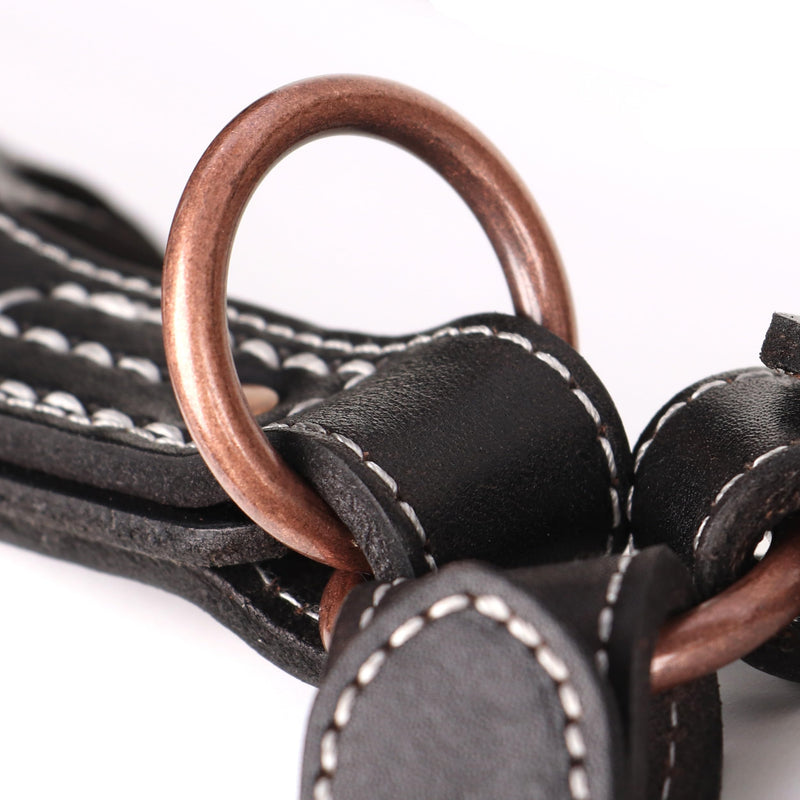 PET ARTIST Spiked Custom Studded Leather Dog Harness for Medium Large Dogs,Heavy Duty Vest with Adjustable Straps Soft for Big Dogs Boxer Pitbull Rottweiler Bull Mastiff Black XL Chest:26-37" - PawsPlanet Australia