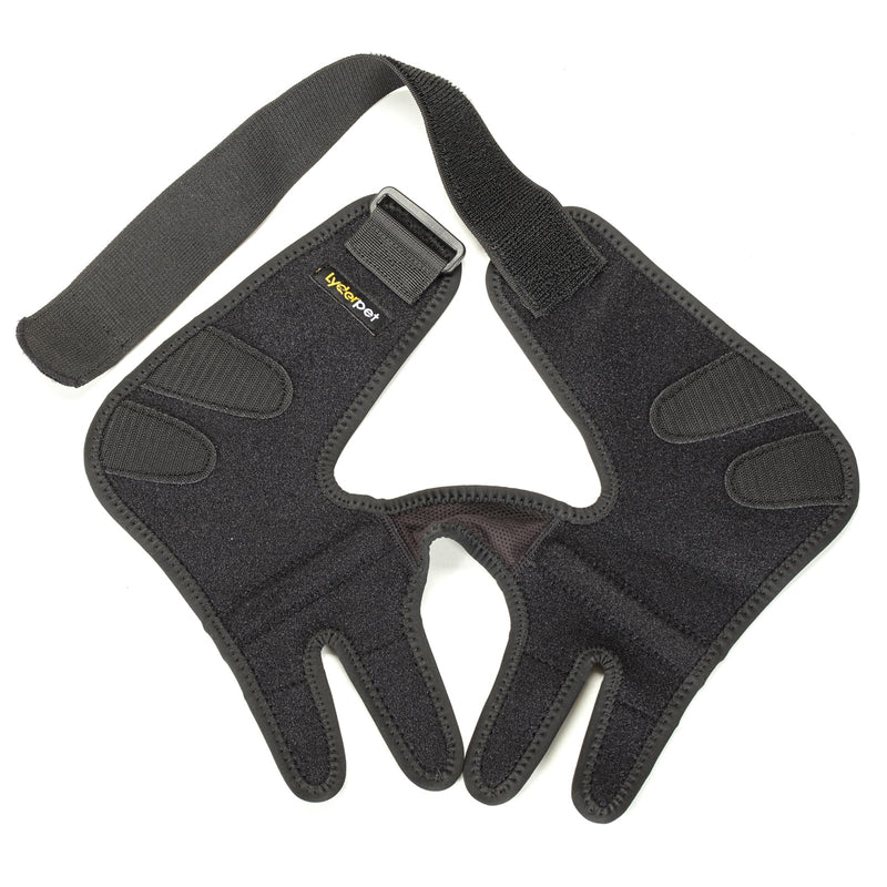 Dog Elbow Brace with Metal Splint,Hygroma Elbow Protector Pads for Dogs Shoulder Callus, Arthritis, Dysplasia, Dislocation, Pressure Sores, Support Front Leg Wrap(Both Left & Right) S