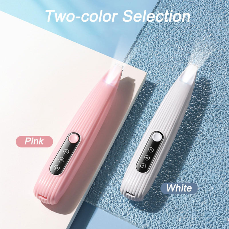 Rechargeable Pet Paw Trimmer with LED Light for Small Dogs - Precision Grooming Tool for Feet, Ears, and Face Hair （Pink） Pink - PawsPlanet Australia