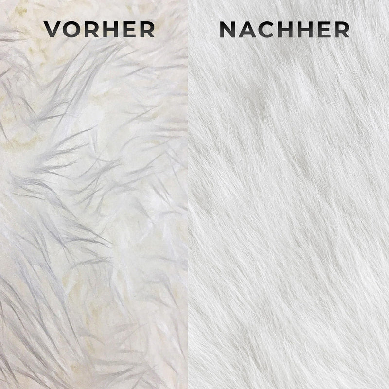 Naturasan – Heavy Duty Sheepskin & Lambskin Rug Brush for Wool and Pet Hair – Double-Sided Wooden Grooming Brush – Ideal for Rugs Dogs Cats Fleece Care - PawsPlanet Australia