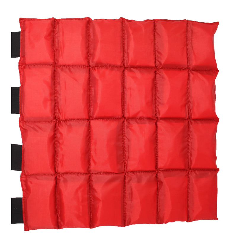 Horse Cooling Gel Leg Wrap – Quick-Cooling Therapy Wrap for Exercise, Injury Relief & Recovery, Red (41GR01RD)