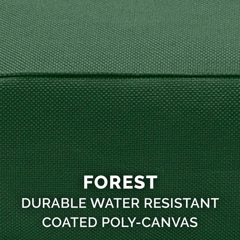 Furhaven Replacement Dog Bed Cover Water-Resistant Indoor/Outdoor Logo Print Oxford Polycanvas Mattress, Washable - Forest, Medium (Pack of 2) Medium (Pack of 2) - PawsPlanet Australia