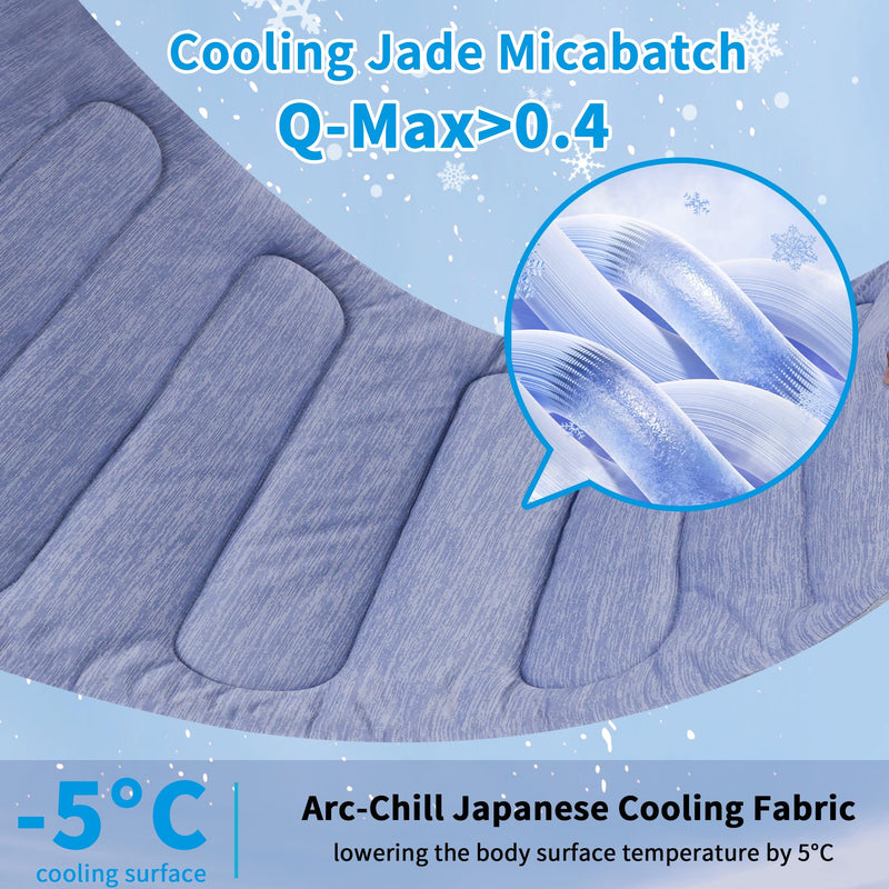 Cooling Mat for Large Dogs - Double-Sided Waterproof & Cool, Q-MAX>0.47, Portable Dog Cooling Mat for Summer. (XL (44''x32'') XL (44''x32'') - PawsPlanet Australia