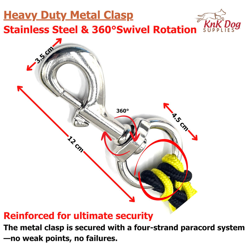 KnK Dog Leash for Pitbull or Any Strong Dog - PawsPlanet Australia