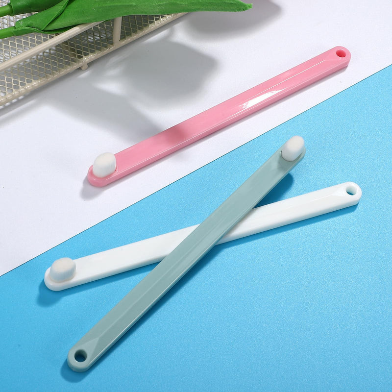 SOLUSTRE Soft Bristle Toothbrushes for Dogs and Cats, 3 Pieces, Made of Plastic, for Precise Teeth Cleaning and Daily Oral Care for Pets