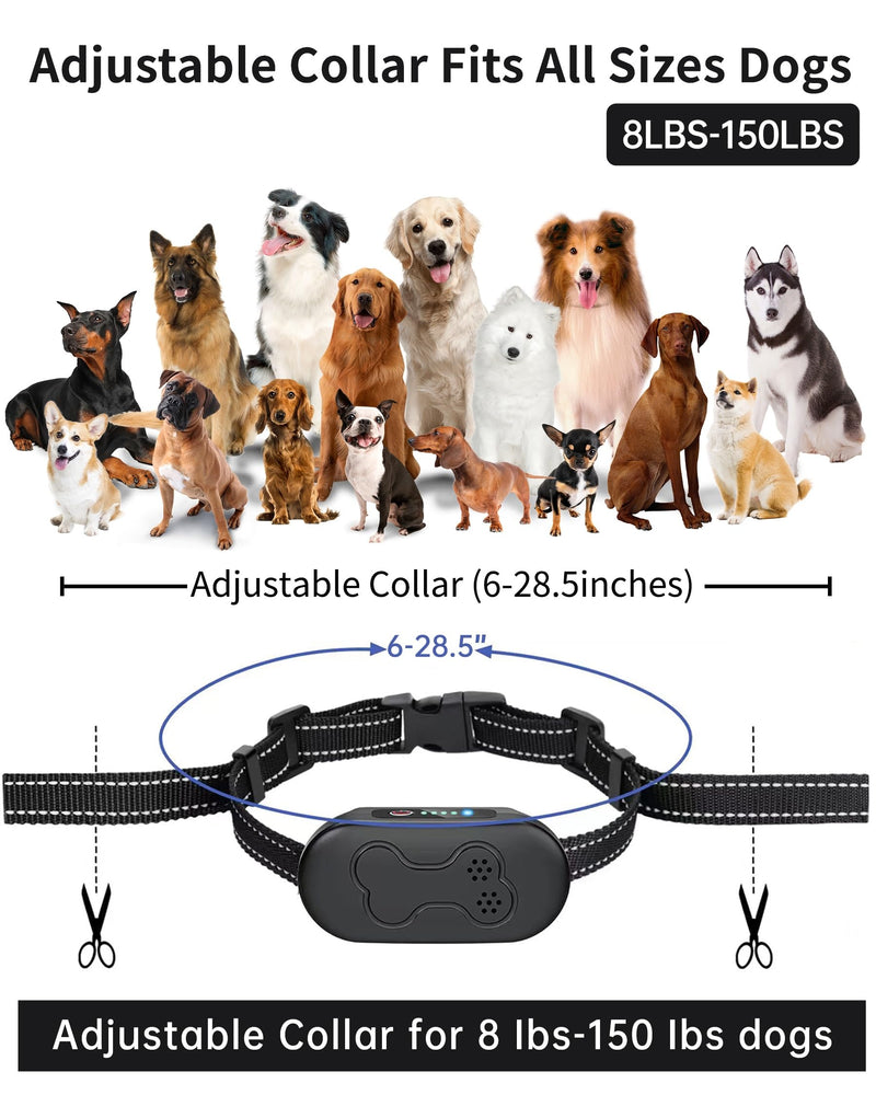 Shock Collar for Dogs 2 Dogs (15-120lbs) 2000FT Dog Shock Collar with Remote Control IPX7 Waterproof Dog Training Collar with Remote 4 Safe Modes Rechargeable Lock Flash Light for All Breeds Black - PawsPlanet Australia