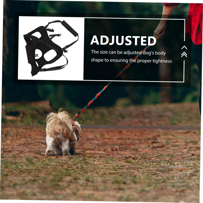 TOYANDONA Adjustable Dog Harness with Supportive Carrying Strap Robust Dog Carrier Bag for Large, Older, and Injured Dogs for Safe Rehabilitation and Comfortable