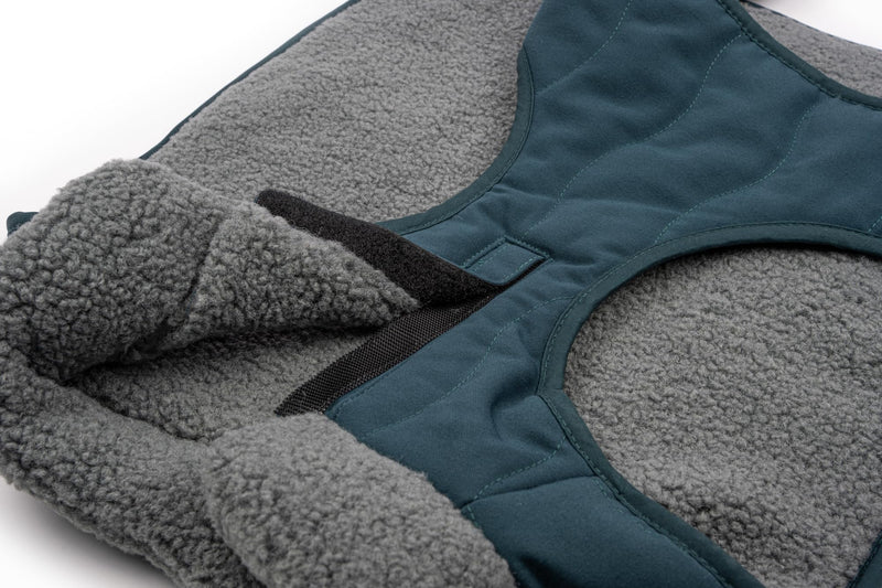 King Buck Quilted Dog Jacket, Deep Teal, M/L, KB-QJKT-DT-M/L-1 Medium