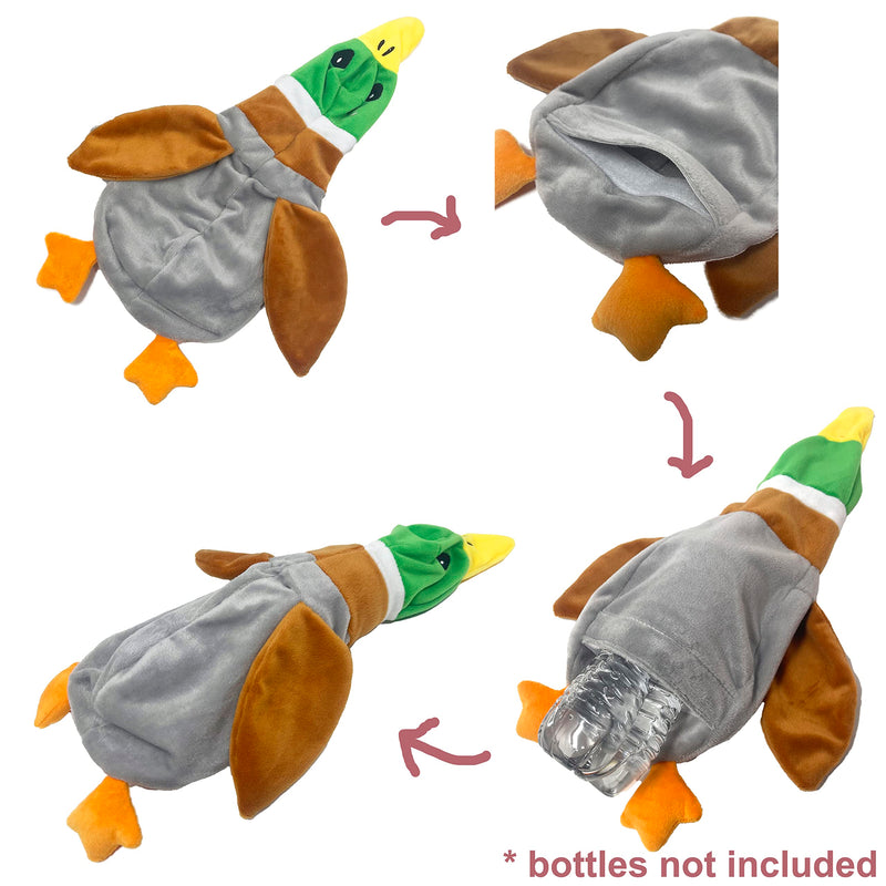 Jalousie 5 Pack No Stuffing Dog Toys Assortment - Holds A Bottle - Dog Toys to Keep Them Busy Assortment Puppy Pet Mutt Dog Toy Dog Toy for Medium Large Dog 5 Pack - w/ Bottle Insert Pouch - PawsPlanet Australia