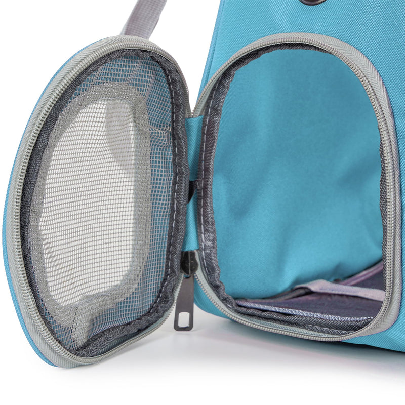 Cat Bubble Backpack Carrier for Small Medium Dogs Cats Carrying Bag, Airline Approved Pet Travel Carrying Bag Dog Hiking Walking Outdoor Backpack (Blue) Blue - PawsPlanet Australia