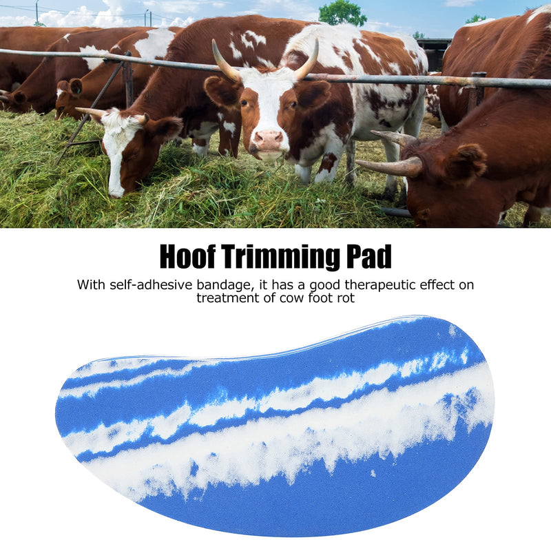 Hoof Trimming Pad Rubber Material Hoof Pad for Hoof Trimming Suitable for Cows Dairy Cattle Hoof Trimming Accessory Capsule - PawsPlanet Australia