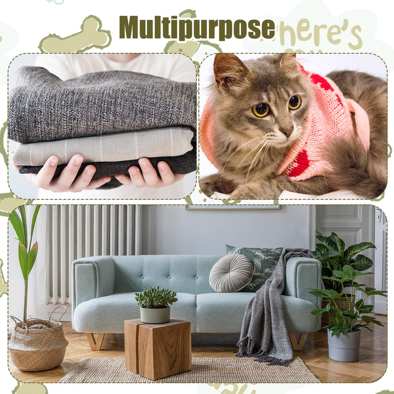 Pet Hair Clean Comb, Cat Hair Brush with Release Button Deshedding Cat Grooming Brush for Short & Long Hair Pet Dog Cleaning Loose & Knots Fur Cat Grooming Supplies(Green) - PawsPlanet Australia