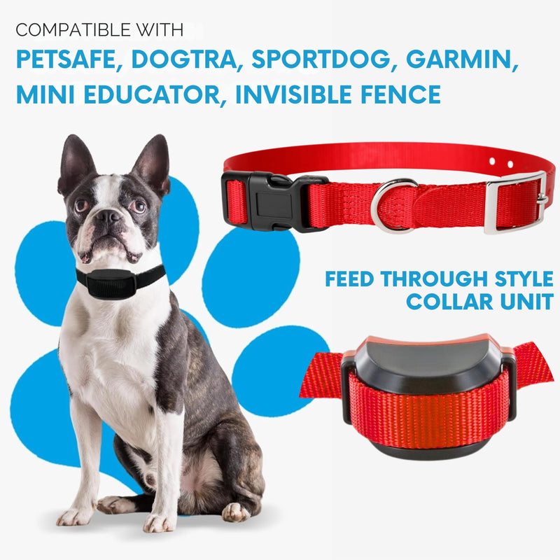 e-Collar Replacement Strap - Shock & Fence Collar Replacement, Compatible with Most Brands (3/4", Pink) 3/4" - PawsPlanet Australia