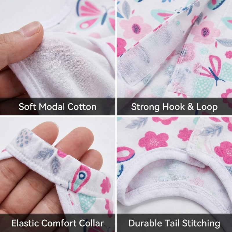 2 Pack Cat Recovery Suit S Size for 2-4 lbs Cats, Soft Cat Onesie Post Surgery with Adjustable Velcro, Breathable Cat Body Suit After Surgery, Anti Licking Cat Clothes for Spay or Wound Healing