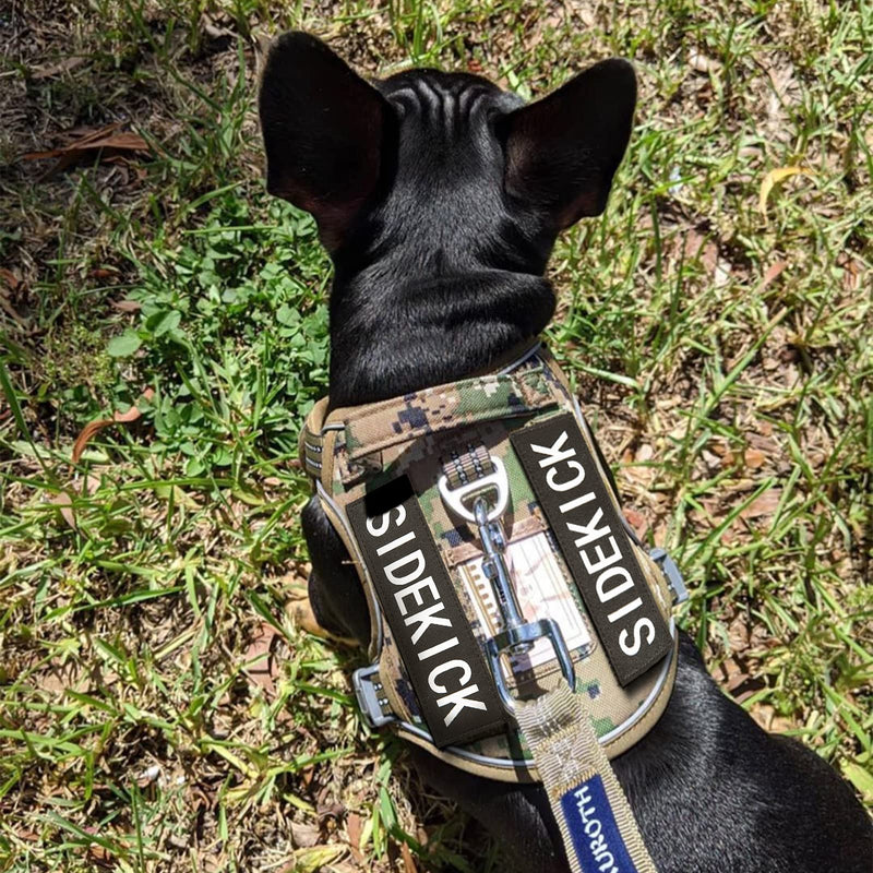 AUROTH Dog Patches 8 Pieces, Dog Vest Patches with Hook Backing for pet Vest Harnesses, Pet Carrier,Personalized Patches Glows in The Dark Size L L-5.5X2.0” Series 2 - PawsPlanet Australia