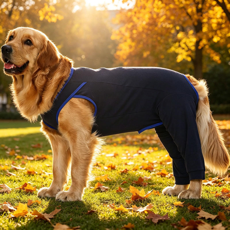 Dog clothing after surgery, body suit for healing operations, recovery suit, procedural suit EE XXL