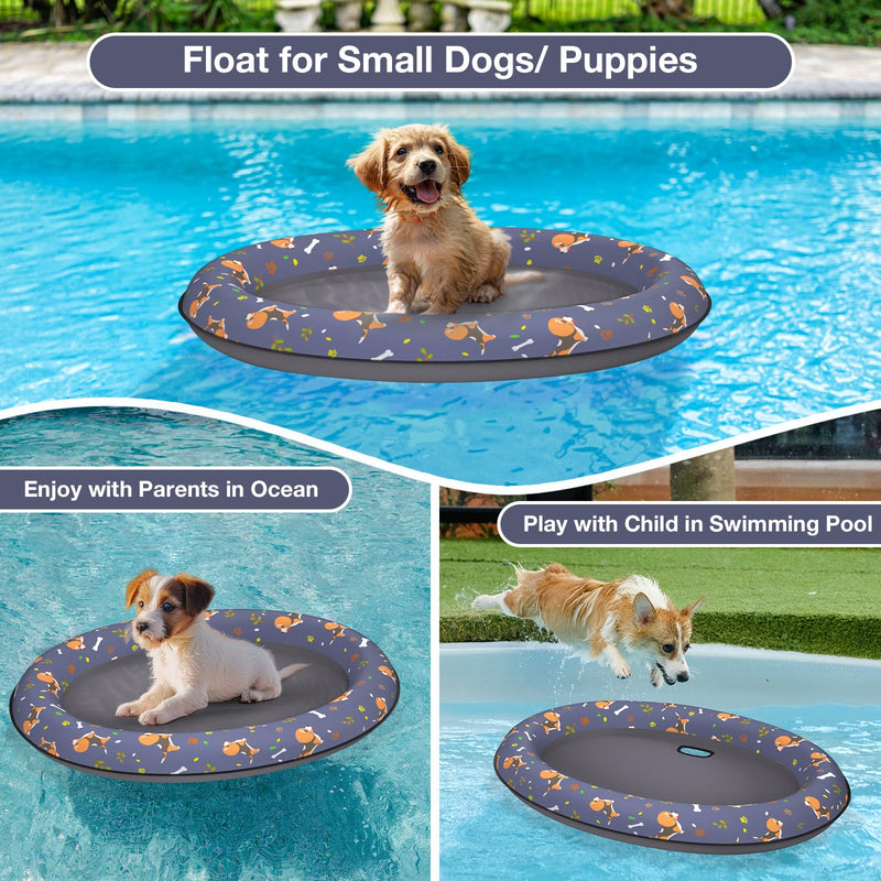 Pet Soft Dog Float Raft - Inflatable Dog Swimming Float for Summer (Small, Dog) Small Dogs - PawsPlanet Australia