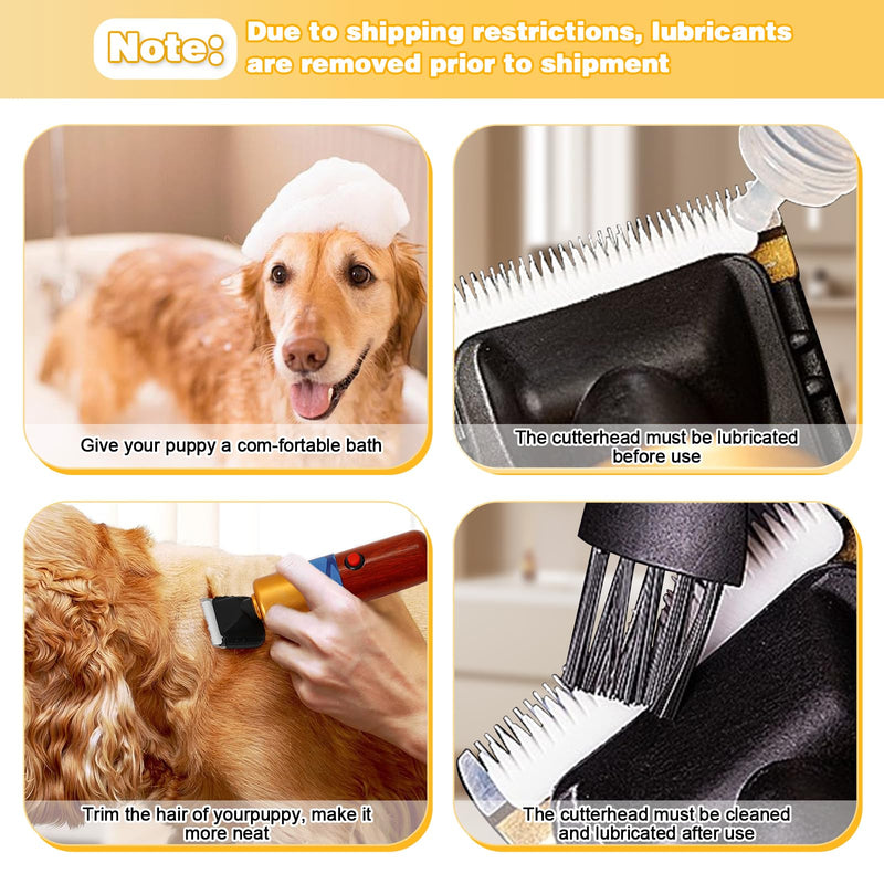 Dog Shears,Plug-in Electric Pet Shaving and Grooming Kit,200W 10ft Sheep Shears Includes 2 Blades, Low Noise & Vibration Design for Dogs Cat Goat,Perfect Dog Clippers for Families with Pets - PawsPlanet Australia