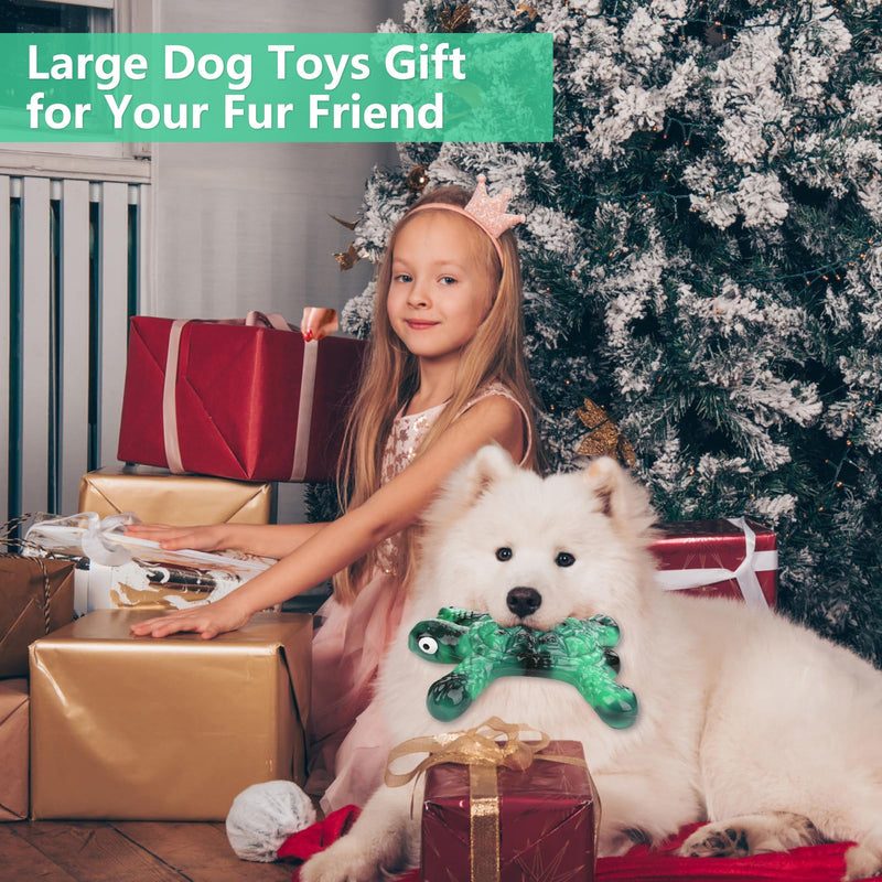 Dog Toys for Aggressive Chewers Indestructible Dog Toys for Large Dogs - Tough Dog Chew Toys for Medium/Large Dog Breed, Real Bacon, Nylon Bones Toy to Keep Them Busy - PawsPlanet Australia