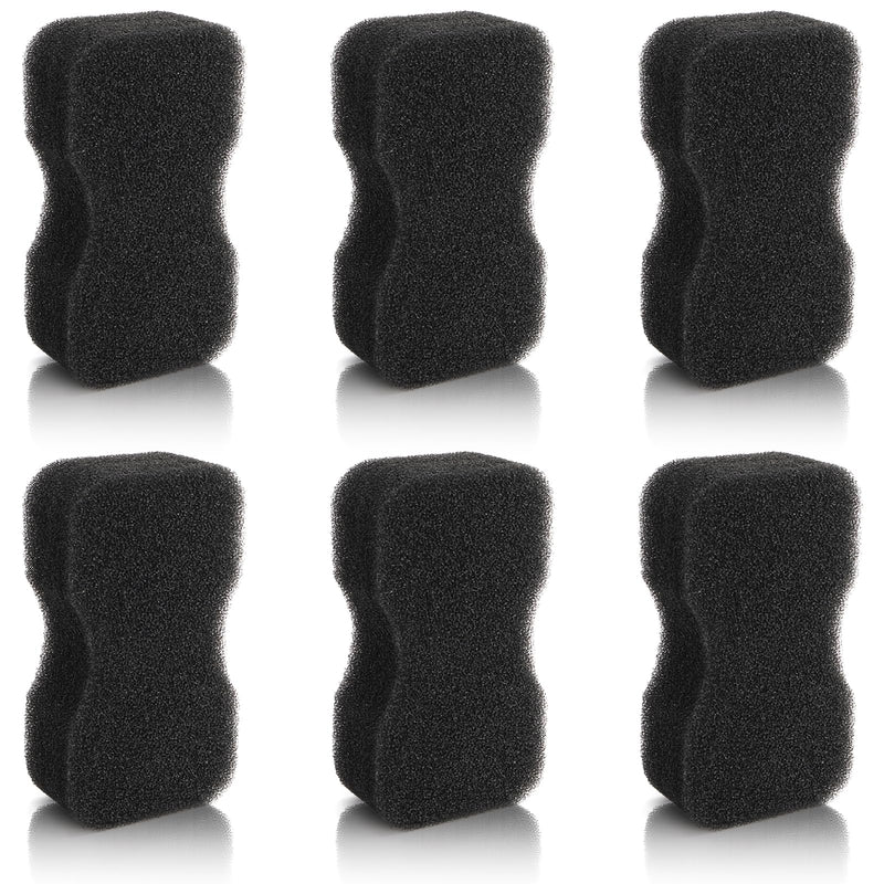 6 Pack Horse Groomer Sponge, Durable Horse Bath Sponge Block for Cleaning and Massage, Reusable Brush Scrubber for Body Hair, Horses Grooming Tool Supplies for Large Dog and Cat, Easy to Grasp - PawsPlanet Australia