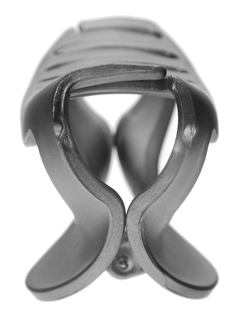 France Luxe Belle Cutout Curve Claw Clip - Matte Graphite - PawsPlanet Australia