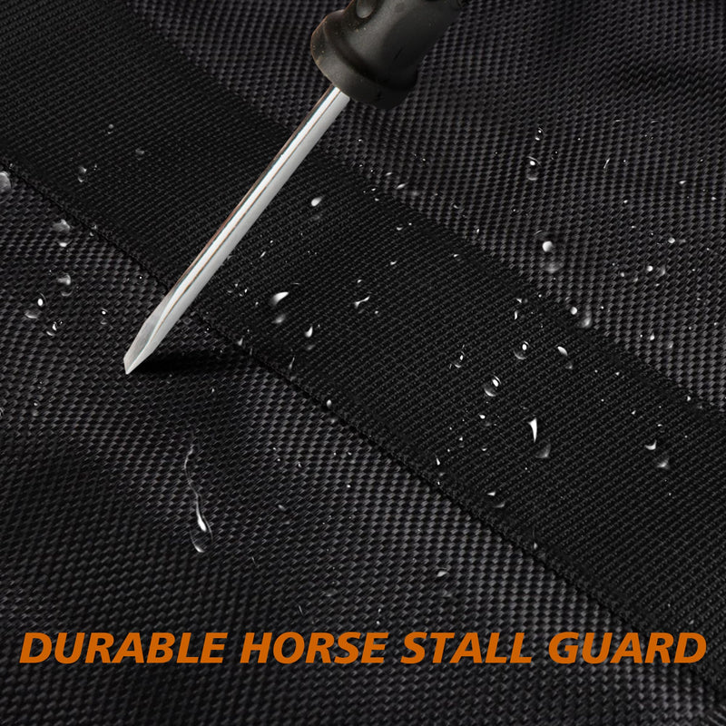 Asooll Stall Guard for Horses,Horse Stall Guard with Adjustable Straps and Hardware 2-Stall Guard for Horses - PawsPlanet Australia