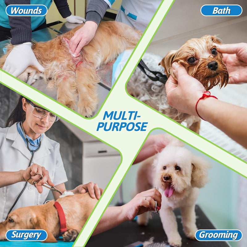 Soft Dog Cone for Dogs After Surgery, Breathable Dog Cones for Large Medium Small Dogs and Cats Anti-Lick Protective Wound,Adjustable Dog Recovery Cone Collar, Elizabethan Collar for Pet (M) M - PawsPlanet Australia