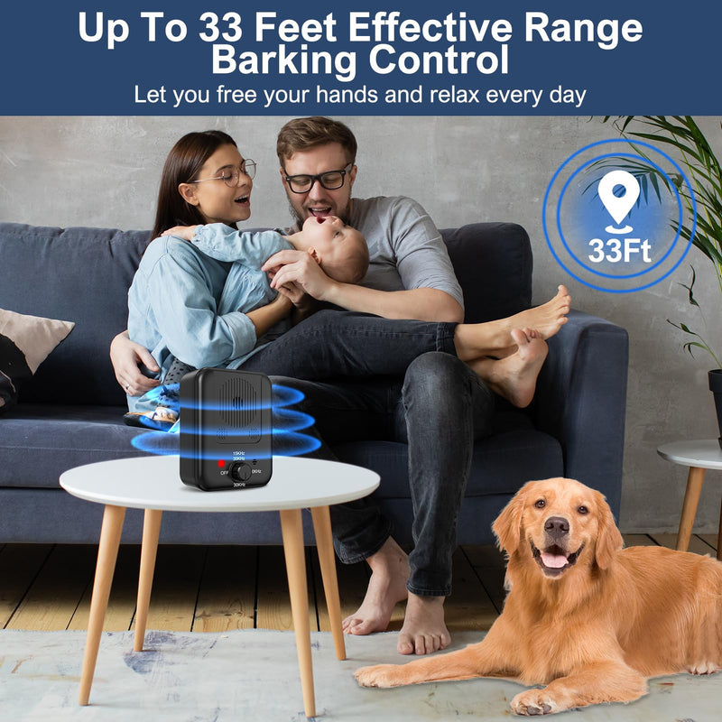 YEOWWW! Anti Barking Device, Rechargeable Dog Barking Control Devices, Sonic Bark Deterrent Devices,Ultrasonic Anti Bark Device for Dogs with 3 Modes, Dog Barking Silencer Indoor Outdoor 2 - PawsPlanet Australia