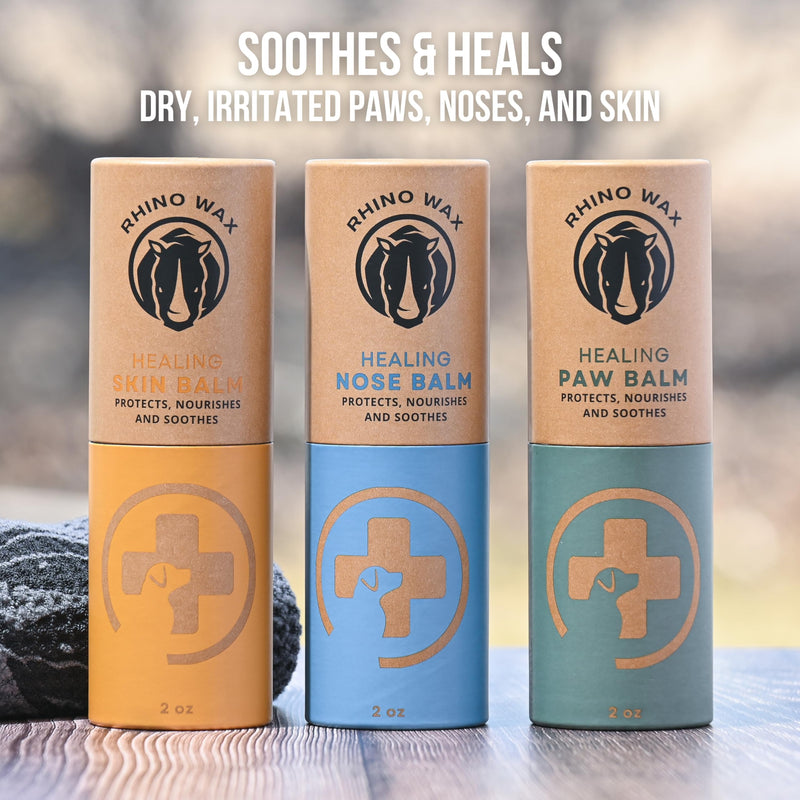 Healing Dog Paw Balm (2oz) - Moisturizer, Soother, and Pain Relief for Dry, Cracked, or Irritated Paws - Natural - Lick-Safe Formula - Safe for Dogs, Puppies, or Cats - Made in The USA - PawsPlanet Australia