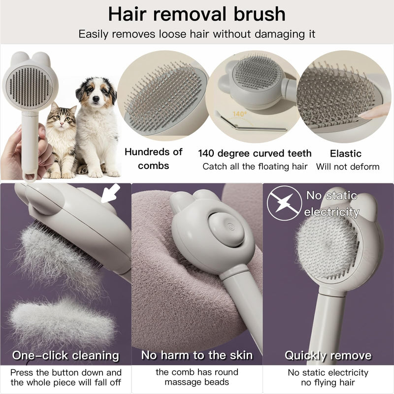 Pet Supplies, Including Cat Dematting Massage Comb,Dog Flea Comb, Puppy Quick-Drying Towel, Special Silicone Toothbrush, Dogs Washing Gloves, Dog & Cat Pets Nail Clippers and Trimmers,Reusable. - PawsPlanet Australia
