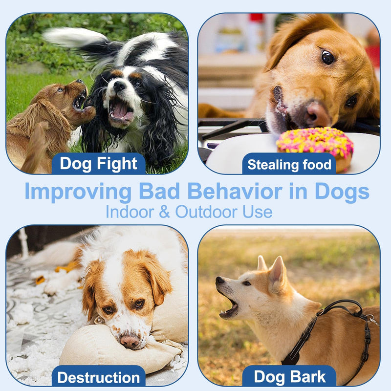 Dog Corrector Spray 70ml 2 Pack Pet Trainer Spray, Corrector Spray for Dog to Stops Barking, Jumping Up, Food Stealing, Dog Fights, Avoidance, Unwanted Dog Behaviour Blue-2 - PawsPlanet Australia