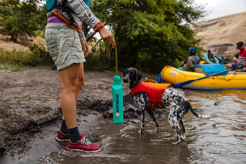 Ruffwear, Lunker Durable Floating Toy for Dogs Aurora Teal