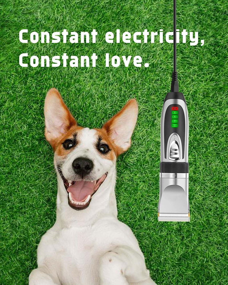 uijino oneisall Dog Clippers Charger, 5V USB Charging Cord for oneisall Dog Paw Trimmer, Replacement Charging Cable Line for Small Dog Cat Grooming Clippers with Cleaning Brush, 3.3ft Power Cord 1 Pack - PawsPlanet Australia