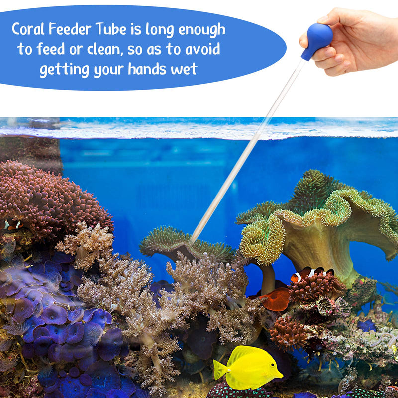 Weewooday 3 Pieces Axolotl Tank Accessories, Extra Long Tweezers for Aquarium, Coral Feeder Long Syringe, Fish Feeding Tongs Tweezers for Reef Roids Aquatic Plant Spider Snake Lizard - PawsPlanet Australia