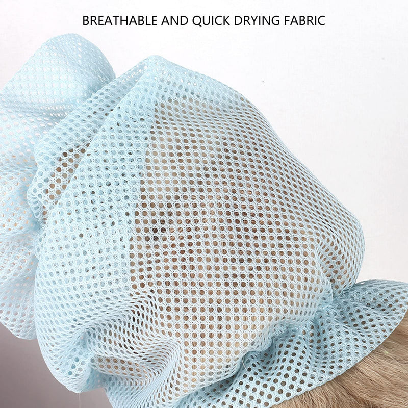 Earmuffs for Dogs, Mesh Fabric, Bug Proof Wrapped, Dog Earmuffs Sweater Style (S 18 x 13 x 3 cm)