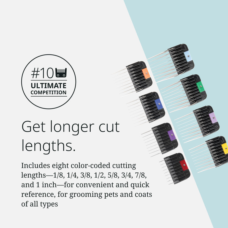 Wahl Stainless Steel Combs in Container Fits Prime & Competition Blade - PawsPlanet Australia