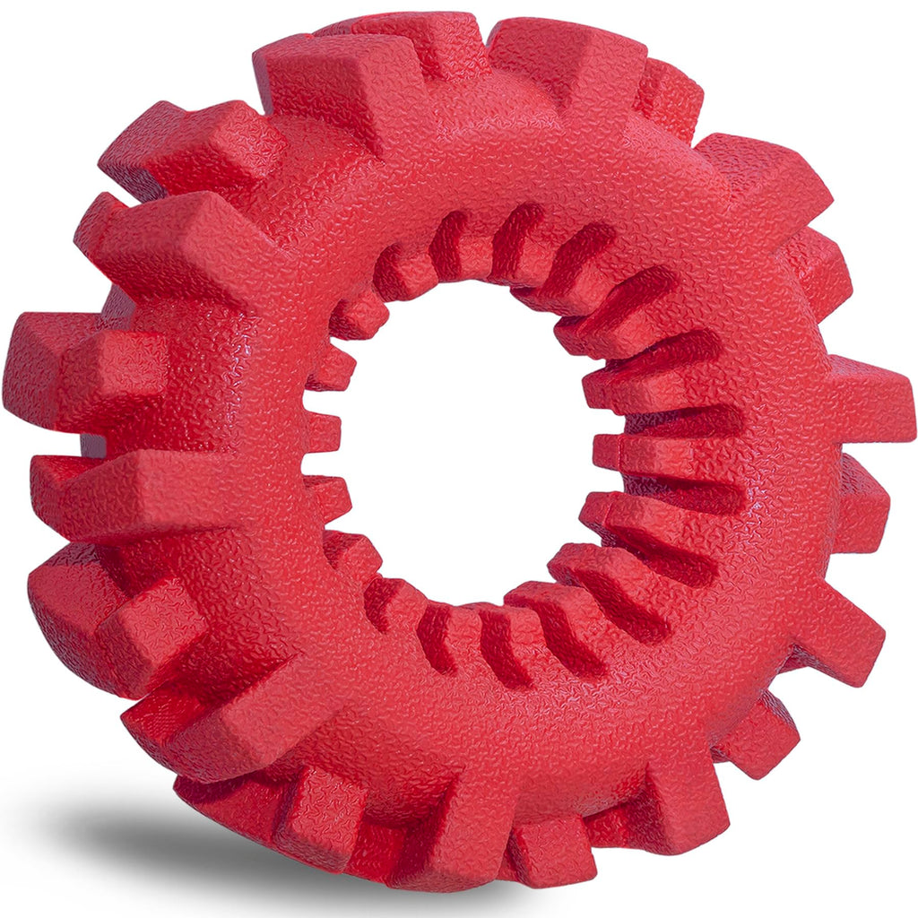 Dog Toys for Aggressive Chewers/Dog Chew Toys/Tough Dog Toys/Heavy Duty Natural Rubber Tire Toy/Durable Toys for Small Medium and Large Dogs Breed to Keep Them Busy - PawsPlanet Australia